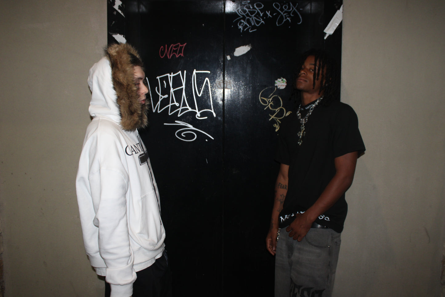 Hebrews 9:27 White Fur Zip-Up –“The Inescapable Judgment”