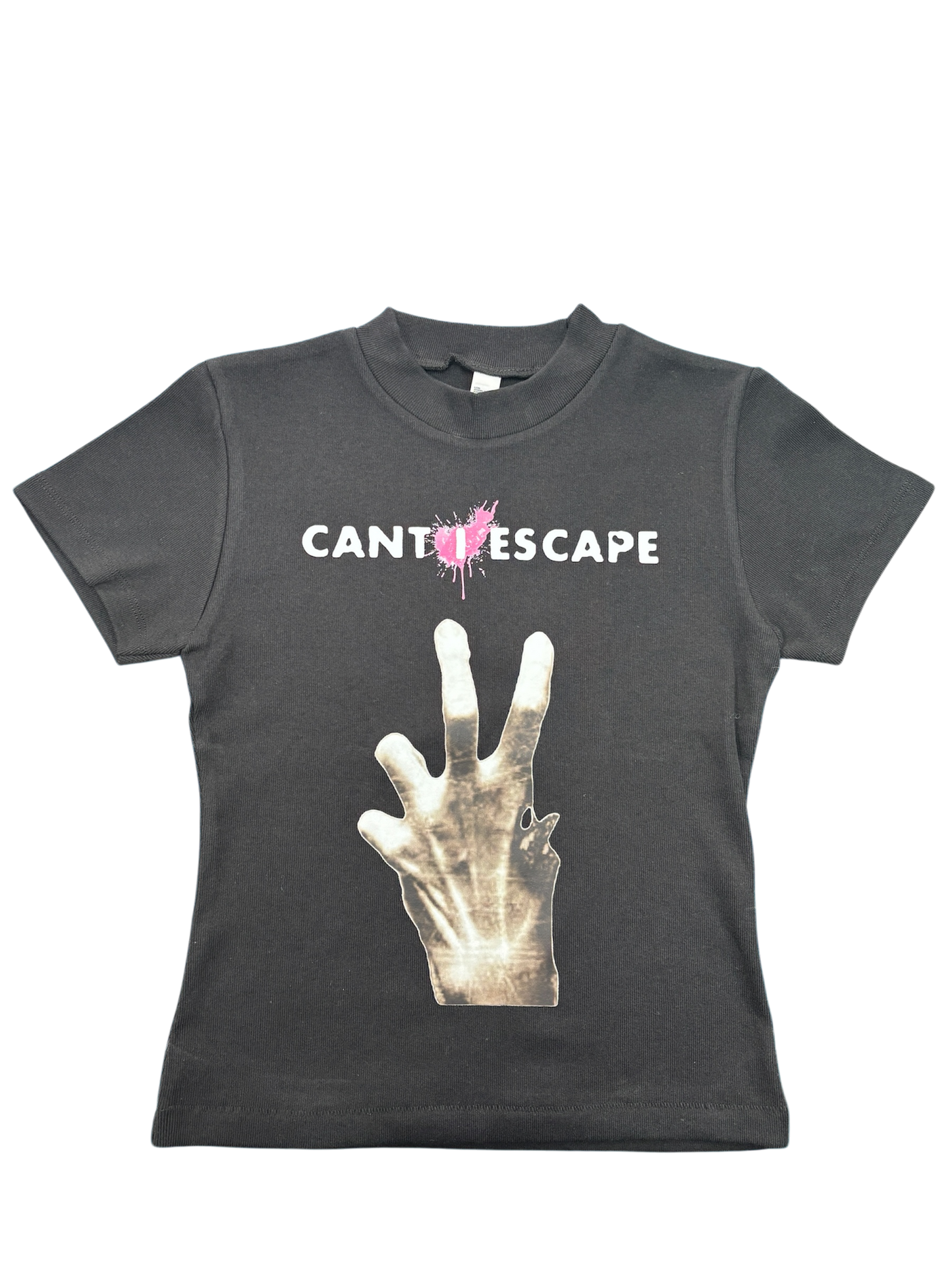 I CANT ESCAPE-PINK LEFT 4 DEAD WOMENS SHIRT