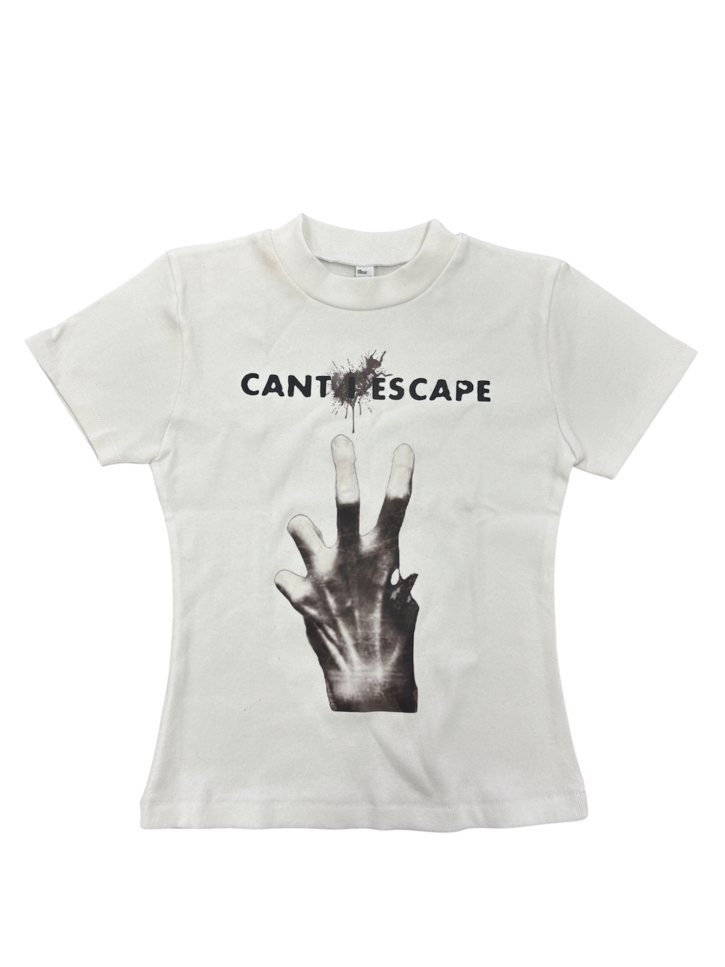 I CANT ESCAPE-WHITE LEFT 4 DEAD WOMENS SHIRT