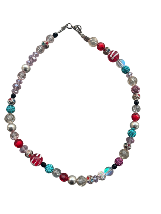 I CANT ESCAPE- COSMIC ORBIT 1of1 NECKLACE