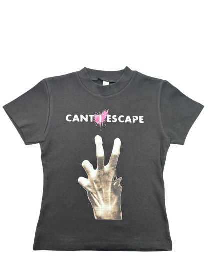 I CANT ESCAPE-PINK LEFT 4 DEAD WOMENS SHIRT