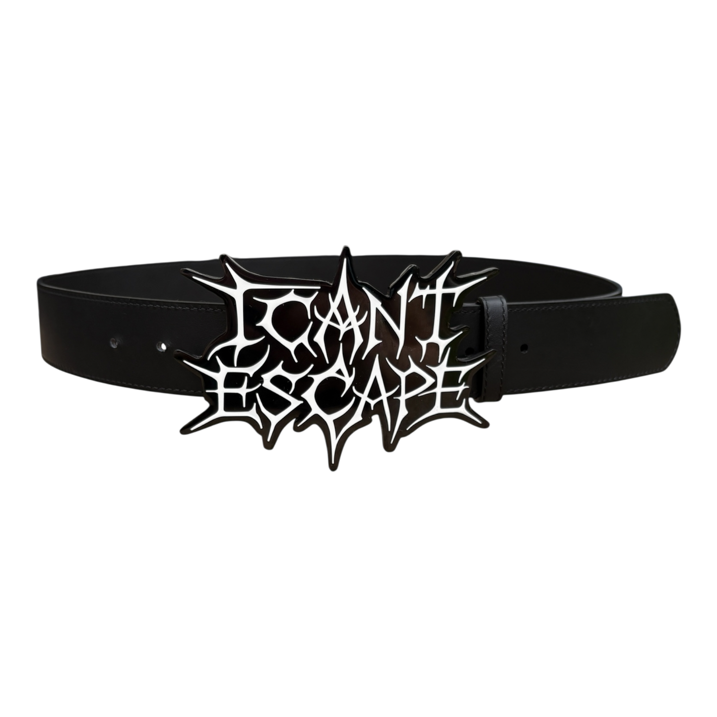 I CANT ESCAPE STAINLESS STEEL BELT