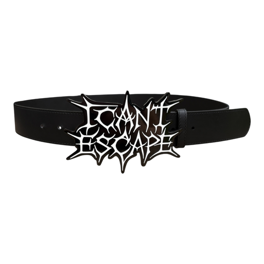 I CANT ESCAPE STAINLESS STEEL BELT