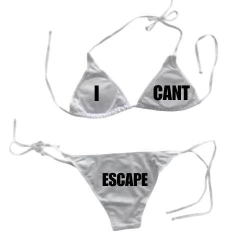 I CANT ESCAPE-BLACK BIKINI SET