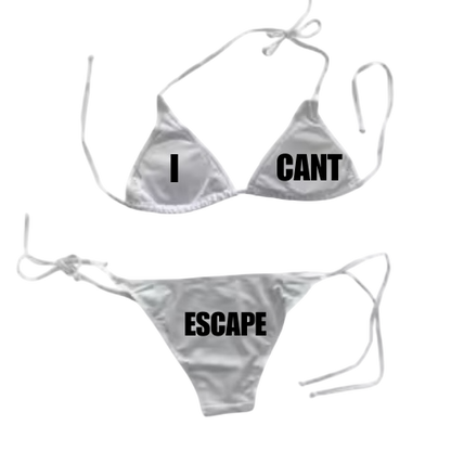I CANT ESCAPE-BLACK BIKINI SET